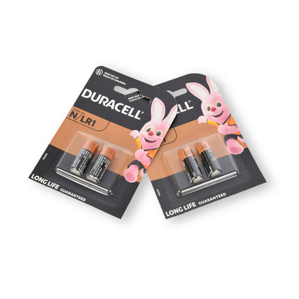 Krachtige 2x Duracell Alkaline Batterijen |  Size 23A | Voltage 1.5V | Ook Bekend Als: MN9100, LR1, E90, 4001, KN, AM5, LR1G en LR15G
