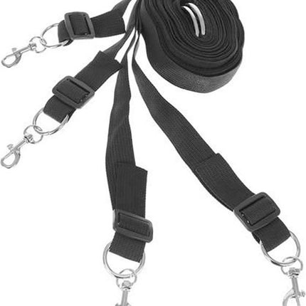 BDSM Bed bondage set - Bondage - Verstelbare Riemen en Boeien