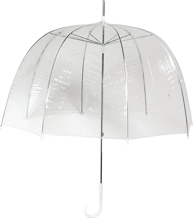 Paraplu Transparant goedkoop- Koepelparaplu Transparant - Bubbleparaplu PVC - Diameter 76 cm
