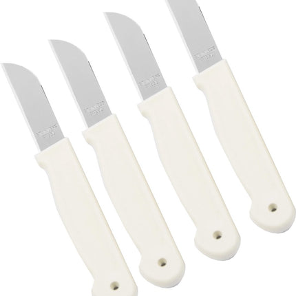 Schilmesjes - Schilmessen - Schilmes Kitchen - 4 Stuks - Wit