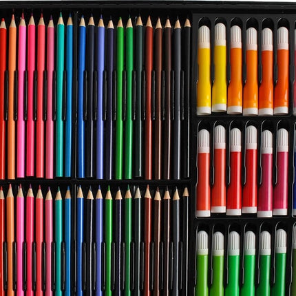 Professionele kleurpotloden - Tekendoos 288 delig- schilderset 288 stuks in een koffer