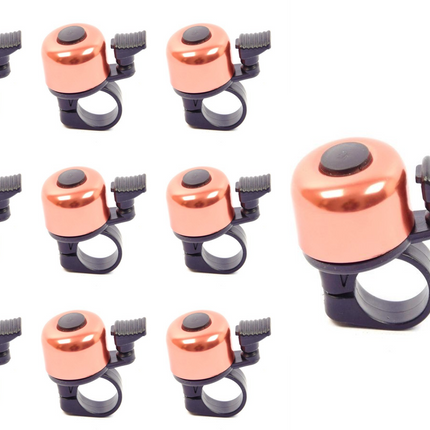 Stoere Fietsbel - Mini Fietsbel 40 mm Roze – Universele Fietsbel voor Kinderfiets, & Stadsfiets –  Luide Bel – Lichtgewicht Fietsaccessoires