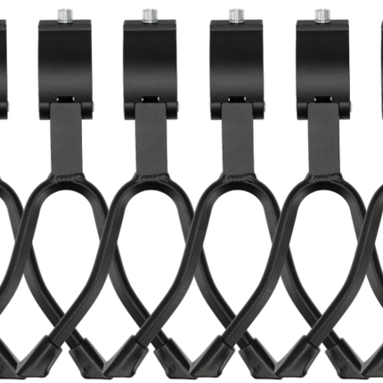Universele Dubbele Fietsstandaard - 26-28 Inch | Zwart Staal & Aluminium | Roestvrij & Extra Stabiel | Geschikt voor Alle Fietsen & Accessoires
