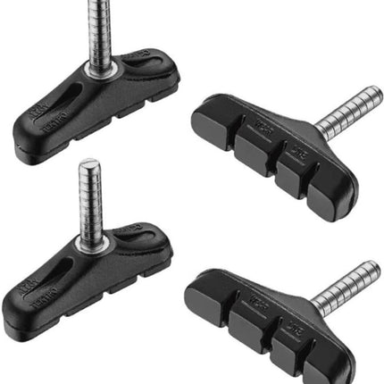 Remblokken fiets cantilever 60mm - zwart met stift