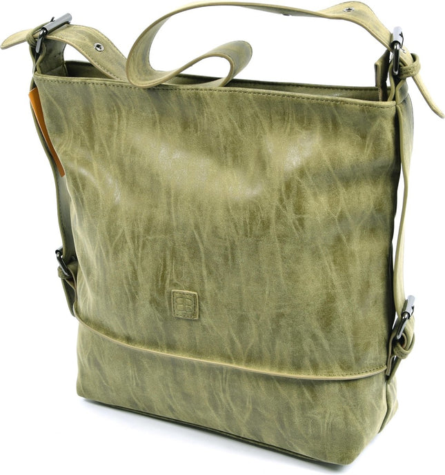 Schoudertas - Crossbodytas - tassen - tassen dames - tassen kopen - tassen hengsel - tassen Olijf - Groen - Dames tas - handtas - handtassen - handtas dames - handtassen dames - handtas Olijf - Groen - WDL-3183