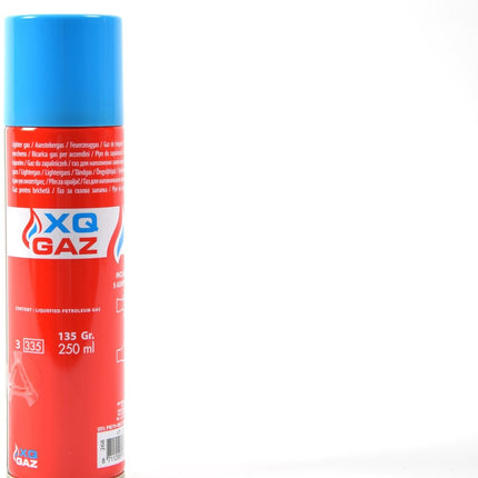 2x Busje aansteker gas / butaan gasfles 250 ml