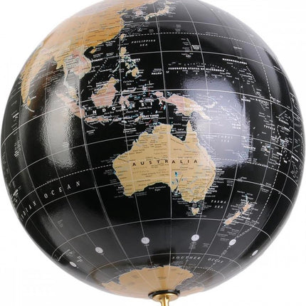 Wereldbol met metalen standaard - Diameter 21 cm - Wereldbol - Draaibare wereldbol globe Classic- Educatieve wereldkaart - Duurzame roestvrijstalen basis Gemakkelijk draaien - Stijlvol decor