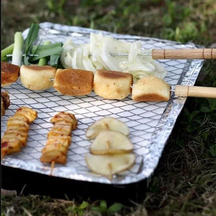 6 Stuks Barbecue - Instant - Wegwerp - Buiten barbecue - Tafel - Rooster - Balkon - Picknick - Barbecue accessoires - Grill - Barbecue kopen - Barbecuen - Barbecue saus -