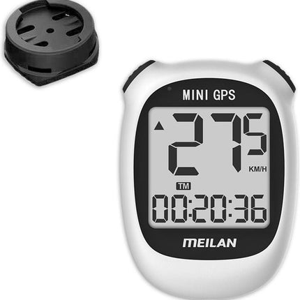 Fietscomputer IPX6 - USB oplaadbaar - Fietscomputer 1.6 inch mono LCD