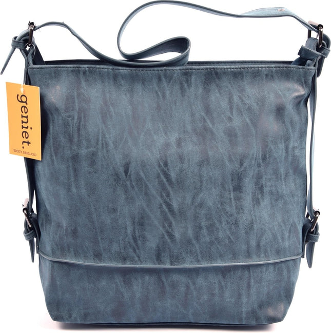 Schoudertas - Crossbodytas - tassen - tassen dames - tassen kopen - tassen hengsel - tassen Blauw - Donkerblauw - Dames tas - handtas - handtassen - handtas dames - handtassen dames - handtas Blauw - Donkerblauw - WDL-3183