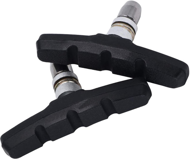 Universele Rubberen Fiets V Remblokken Set 2Stuks – 70mm | Rubber Remblokjes | Fietsen Remblok | Remblokkenset | Remblokset Geschikt voor Mountainbike, Stadsfiets, Vouwfiets en Tourfiets