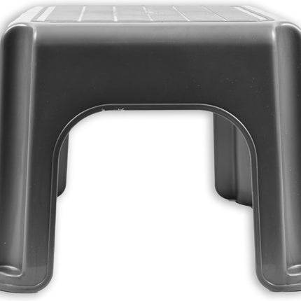 Opstapkrukje -Opstapkrukje/trappetje Grijs met anti-slip -120 kg - oppervlak 38 x 29 x 24cm