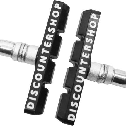 Universele Rubberen Fiets V Remblokken Set 2Stuks – 70mm | Rubber Remblokjes | Fietsen Remblok | Remblokkenset | Remblokset Geschikt voor Mountainbike, Stadsfiets, Vouwfiets en Tourfiets