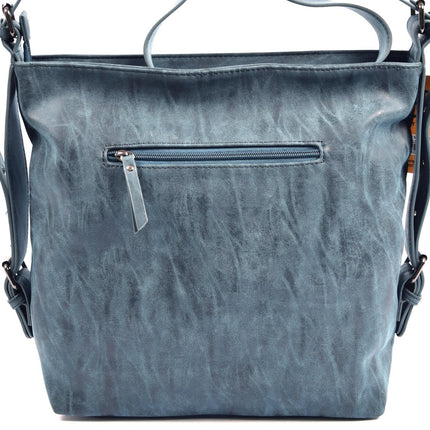 Schoudertas - Crossbodytas - tassen - tassen dames - tassen kopen - tassen hengsel - tassen Blauw - Donkerblauw - Dames tas - handtas - handtassen - handtas dames - handtassen dames - handtas Blauw - Donkerblauw - WDL-3183