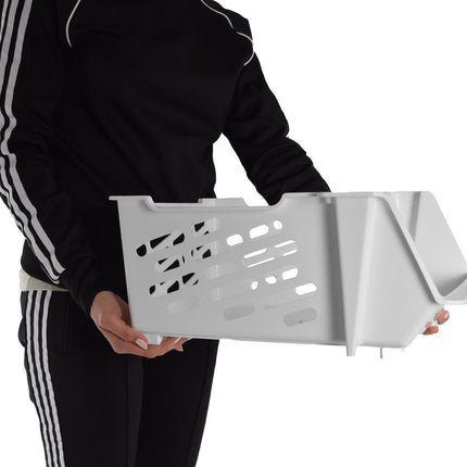 3 x Groentemand | Fruitmand | Multifunctionele Mand - Wit