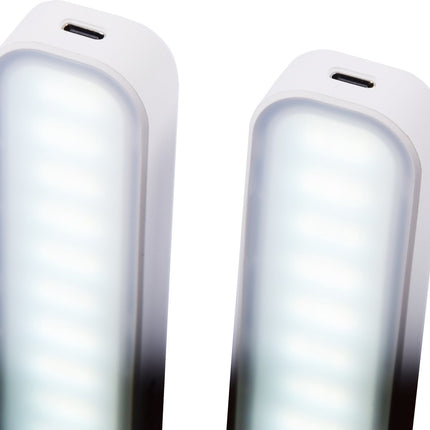 2x Oplaadbare LED Kastverlichting met Bewegingssensor - Cool Wit