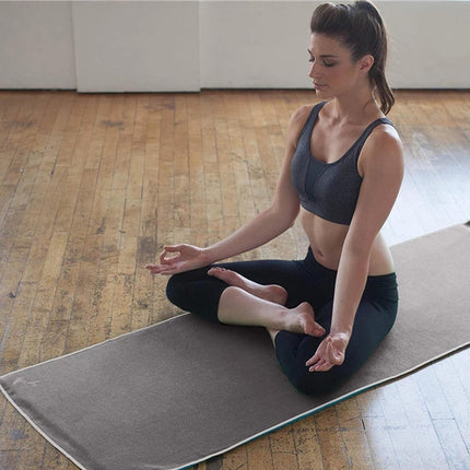 Yoga Handdoek 183x61 cm – Antislip Microvezeldoek | Super Absorberend, Sneldrogend & Hygiënisch | Voor Pilates, Yoga & Sport