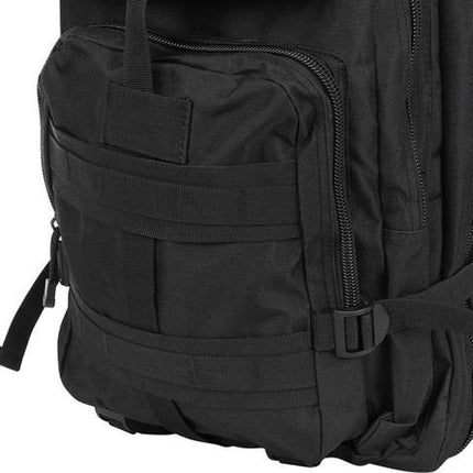Tactische Rugzak Zwart – Militaire Rugzak – Waterdicht MOLLE Backpack – Goede Backpack voor Reizen, Werk, School & Outdoor