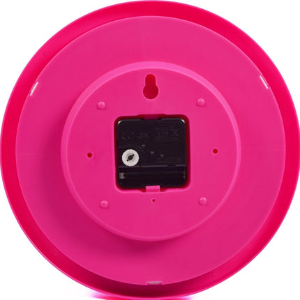 Kinder Wandklok Barbie 25 cm - Roze - Easy Learning Diameter