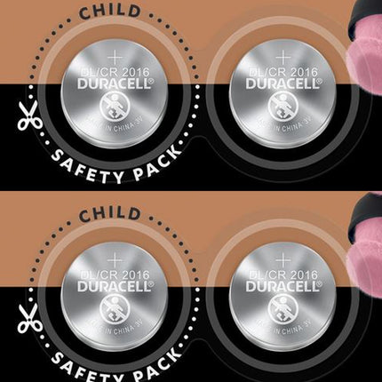 6 Stuks - Duracell CR2016 Professional Electronics 3V Lithium knoopcel - Duracell Lithium CR2016 3V - 6 stuks