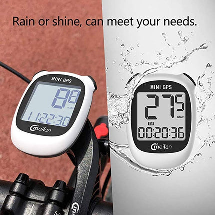 Fietscomputer GPS M2 – Draadloos | ANT+ Bluetooth | 2.4" LCD | Hartslag & Cadansfunctie | Voor Racefiets, MTB & Stadsfiets