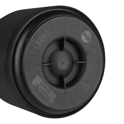 Emsa Samba - Isoleerkan Quick Press - 1 L - Zwart Transparant