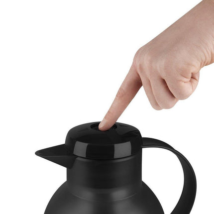 Emsa Samba - Isoleerkan Quick Press - 1 L - Zwart Transparant
