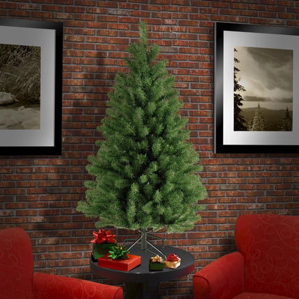 Kerstboom zilverspar 150cm - Zilverspar Kunstkerstboom - 150 cm - 440 toppen