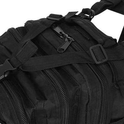 Tactische Rugzak Zwart – Militaire Rugzak – Waterdicht MOLLE Backpack – Goede Backpack voor Reizen, Werk, School & Outdoor