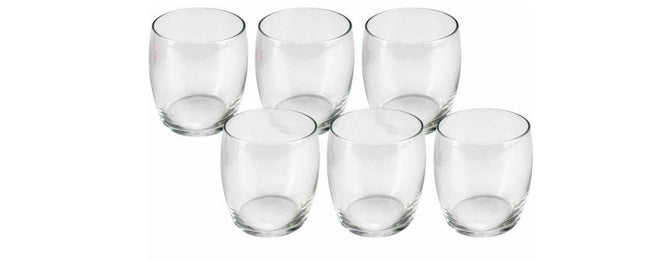6x waterglazen 390 ML- Sapglazenwaterglazen 390 ml