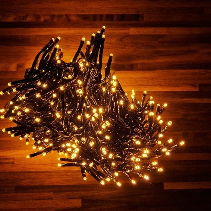 Kerstboomverlichting Micro Cluster - 3 m - 384 LED's - EXTRA WARM WIT