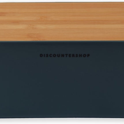 Broodtrommels - Broodtrommel met bamboedeksel - brooddoos - vershouddoos - Blauw