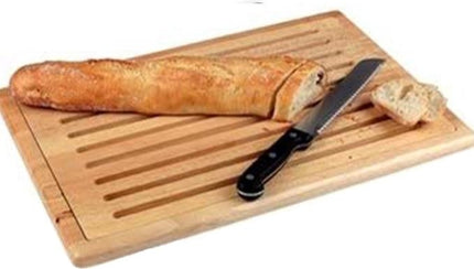 Houten broodsnijplank - Kruimelopvangplank Broodsnijplank -Geen broodmes