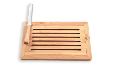 Houten broodsnijplank - Kruimelopvangplank Broodsnijplank -Geen broodmes