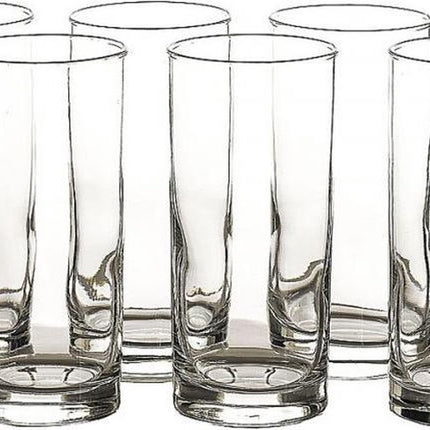 6 Stuks Glazen waterglazen - 6 longdrinkglazen 27 cl inhoud