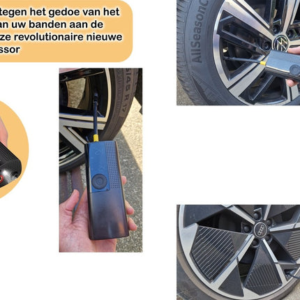 Luchtcompressor E-Blow Accu Luchtpomp - Draagbare Mini Compressor - Efficiënte en Draagbare compressor