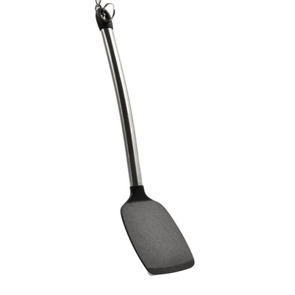Keukengerei spatel 36cm RVS met zachte kunststof
