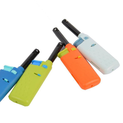 Elektrische keuken aansteker - Gasaansteker -Mini aansteker 4 stuks - Blauw - Licht blauw - groen - oranje