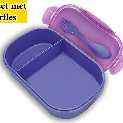 Frozen Lunchset met Waterfles 400 ml - BPA- vrij Broodtrommel en Beker