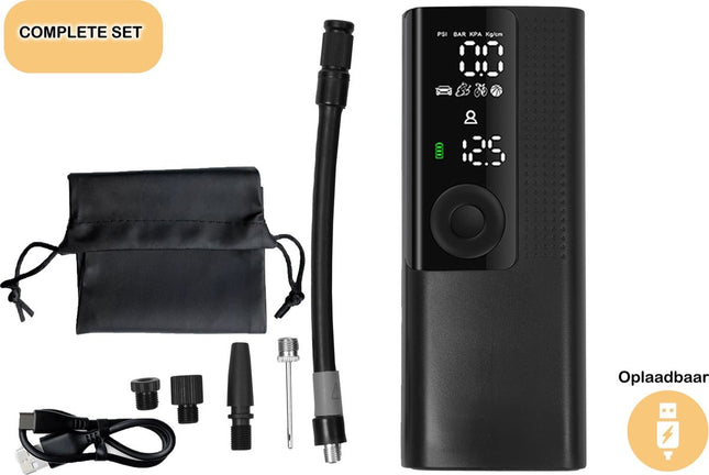 Luchtcompressor E-Blow Accu Luchtpomp - Draagbare Mini Compressor - Efficiënte en Draagbare compressor