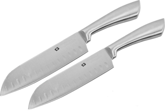 Santokumes - RVS mes 31.5cm - 2 stuks