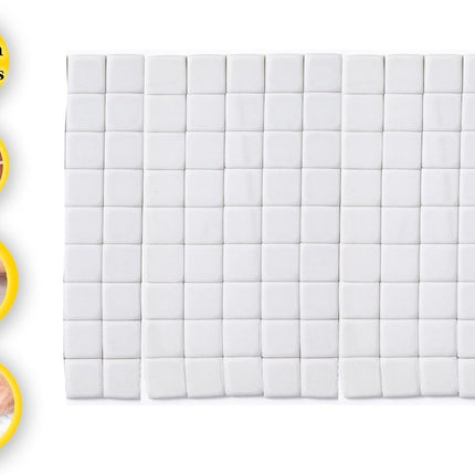 Plakgum met 240 stuks in verpakking voordeelpak- Plakband gum met 240 stuks in verpakking - Plaklijm kneedgum - Lijm - Kneaded Eraser