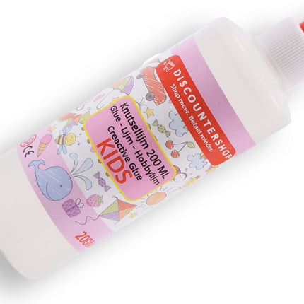 Knutsellijm 200ml - Knutsellijm - Lijm - All purpose glue - Glue - Kinderlijm - Knutselen - Goedkope knutsellijm 