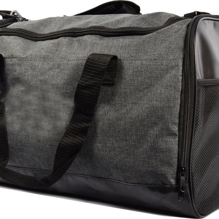 Fitnesstas - gymtas- voetbaltas - Sporttas - Grijs - 40L - 52 x 26 x 30 cm