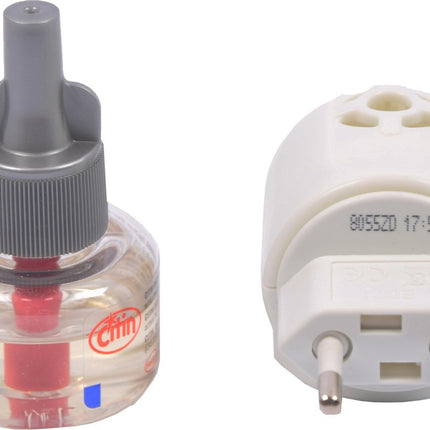 Citin Anti-muggenstekker - 1 stuk - 45 nachten - Insecten Bestrijding - Anti Mug Stekker - 45 nachten - Muggenverjager - Diffuseur - Anti moustiques