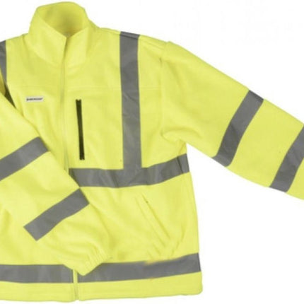 Veiligheidsvest met hoge zichtbaarheid - Reflector vest - Waarschuwing vest hoge reflector veiligheid jas met zakken - veiligheidsjasje - warme veiligheidsjasje SIZE XL