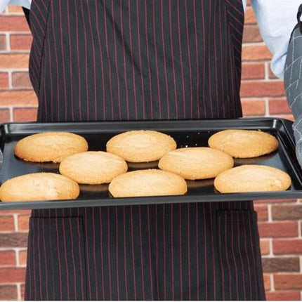 Platte bakvorm / bakplaat rechthoekig, 37cmx26x2cm | Bakvorm Muffin 6 muffins 6x ø8,5cm