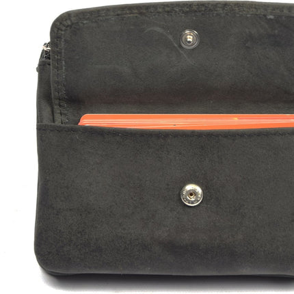 Sleutel portemonnee leer met rits – RFID sleuteletui heren & dames – compacte sleutel organizer en kleine portemonnee