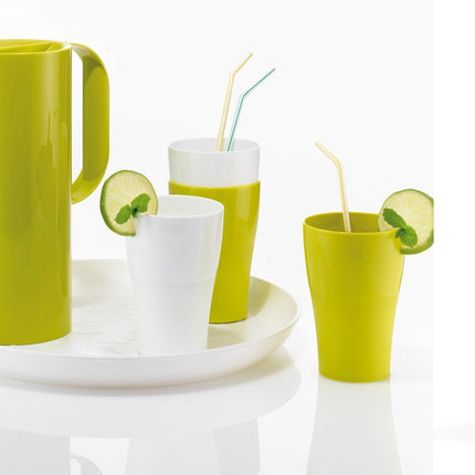 Koziol RIO sapkan met bekers in modern design, ca. 1.5L, 5 delen