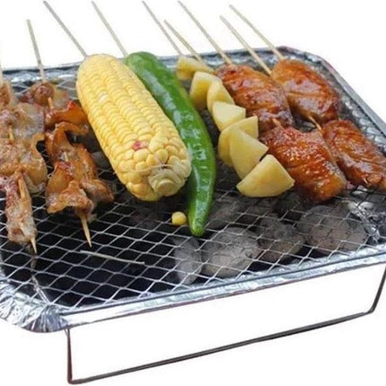 6 Stuks Barbecue - Instant - Wegwerp - Buiten barbecue - Tafel - Rooster - Balkon - Picknick - Barbecue accessoires - Grill - Barbecue kopen - Barbecuen - Barbecue saus -